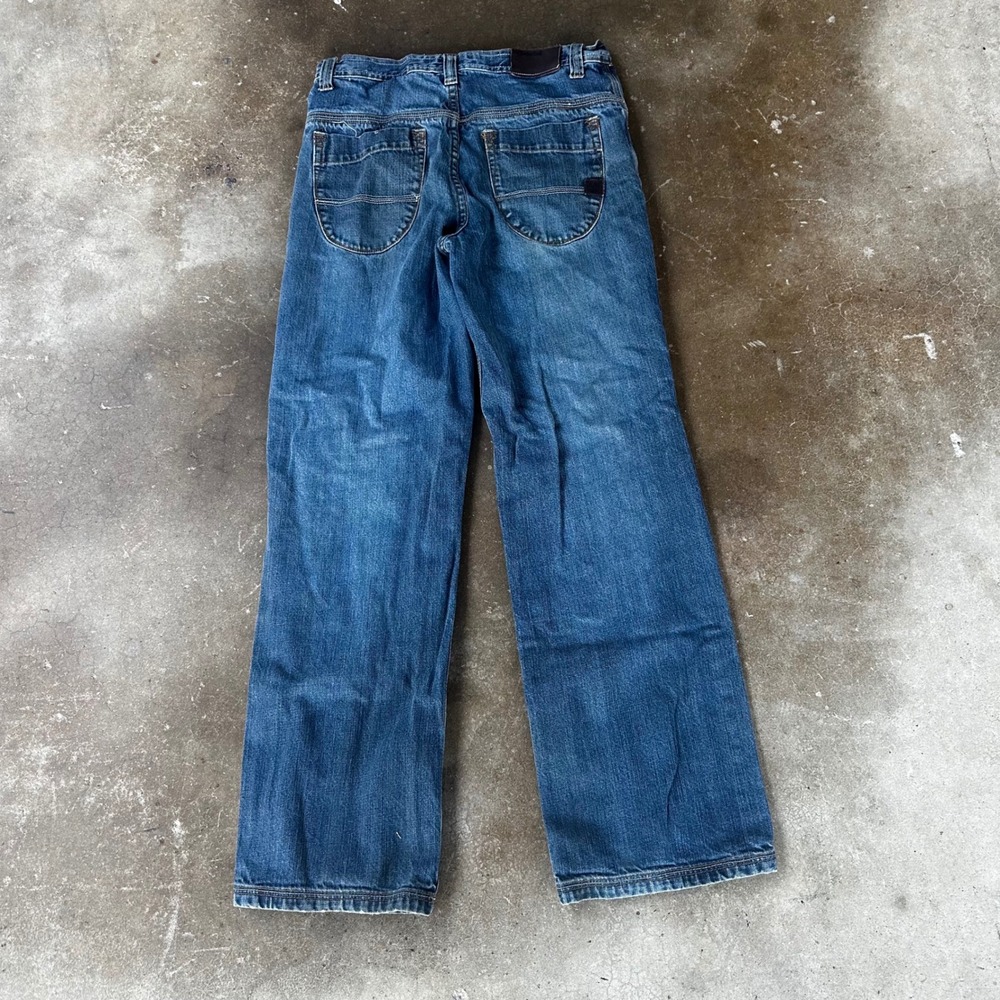 Timberland Jeans Mens 31x31.5 Blue Excellent Straight Leg Workwear Denim